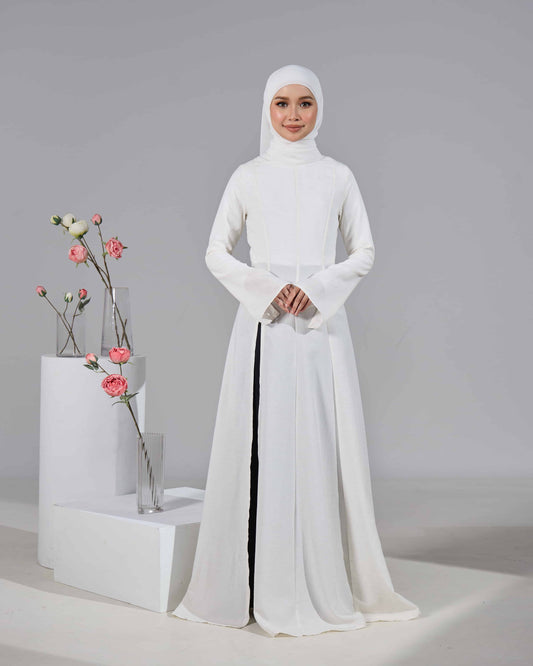MINOR DEFECT VELORA DRESS (OFF WHITE)