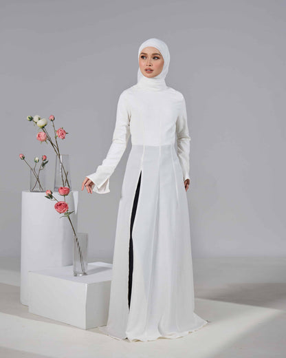 MINOR DEFECT VELORA DRESS (OFF WHITE)