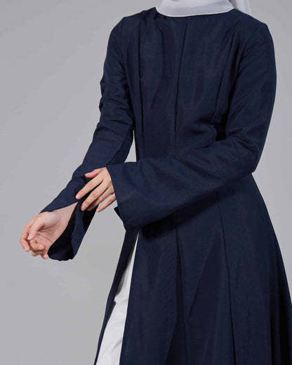 MINOR DEFECT VELORA DRESS (NAVY BLUE)