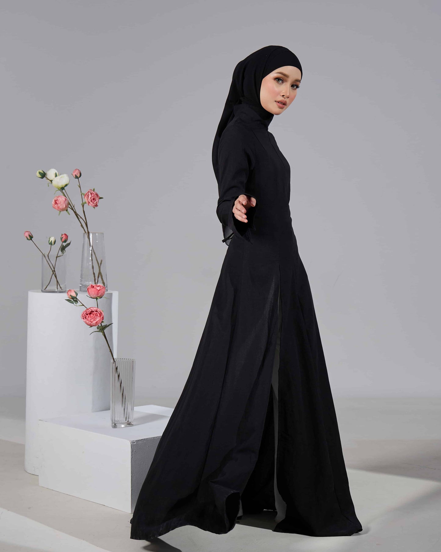 MINOR DEFECT VELORA DRESS (BLACK)