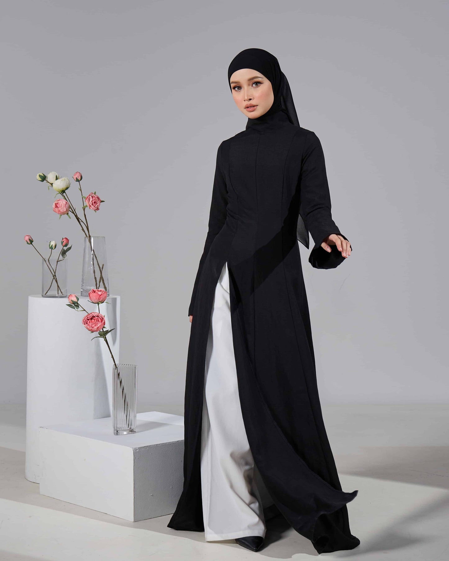MINOR DEFECT VELORA DRESS (BLACK)