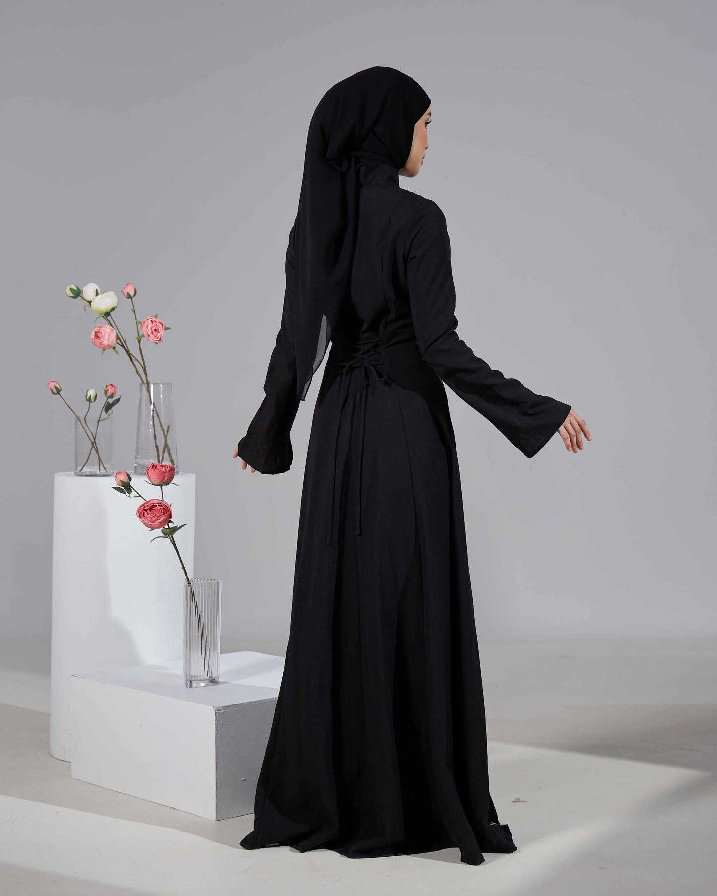 MINOR DEFECT VELORA DRESS (BLACK)