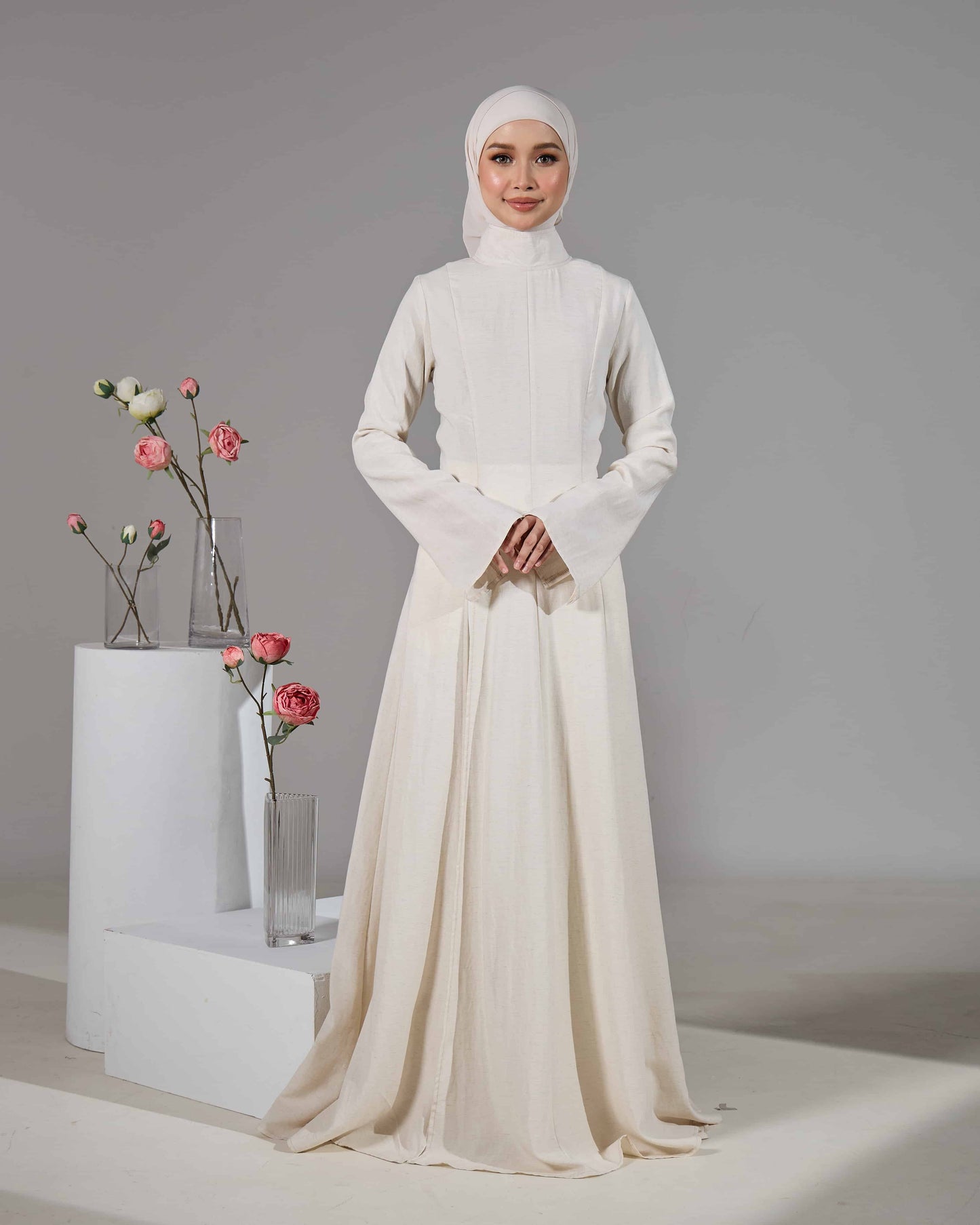MINOR DEFECT VELORA DRESS (WHEAT)