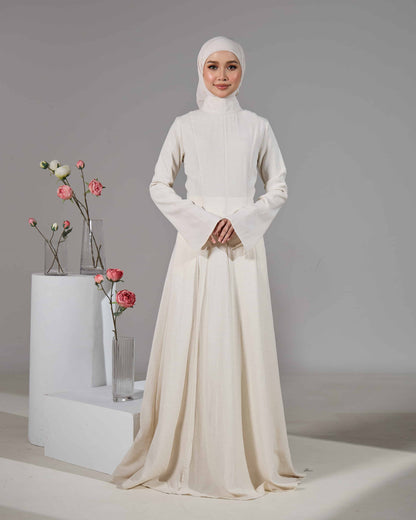 MINOR DEFECT VELORA DRESS (WHEAT)