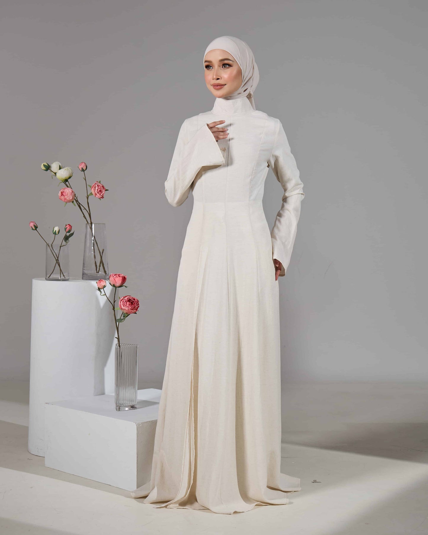 MINOR DEFECT VELORA DRESS (WHEAT)