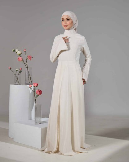 MINOR DEFECT VELORA DRESS (WHEAT)