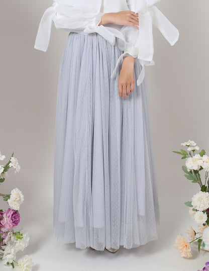 MINOR DEFECT TUTU DOT SKIRT (GREY)