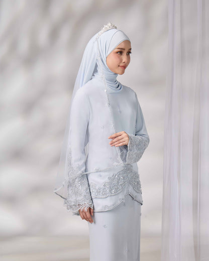EMELDA VEIL (POWDER BLUE)