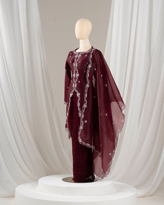 IMANE SELENDANG (BURGUNDY)