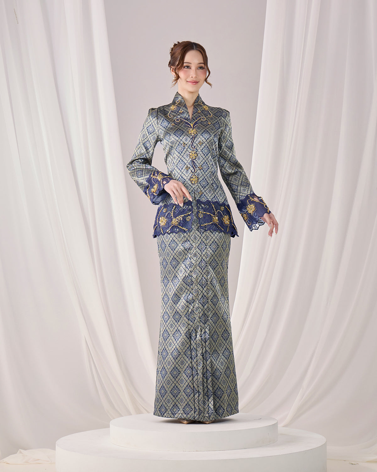 STELLA KURUNG (NAVY BLUE)