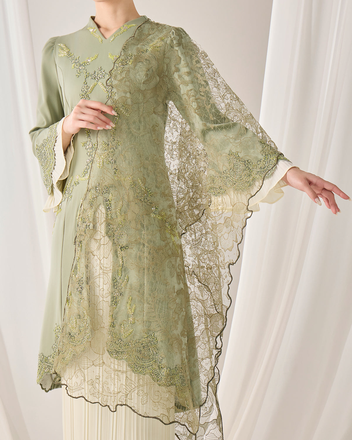 NYLA SELENDANG (OLIVE)