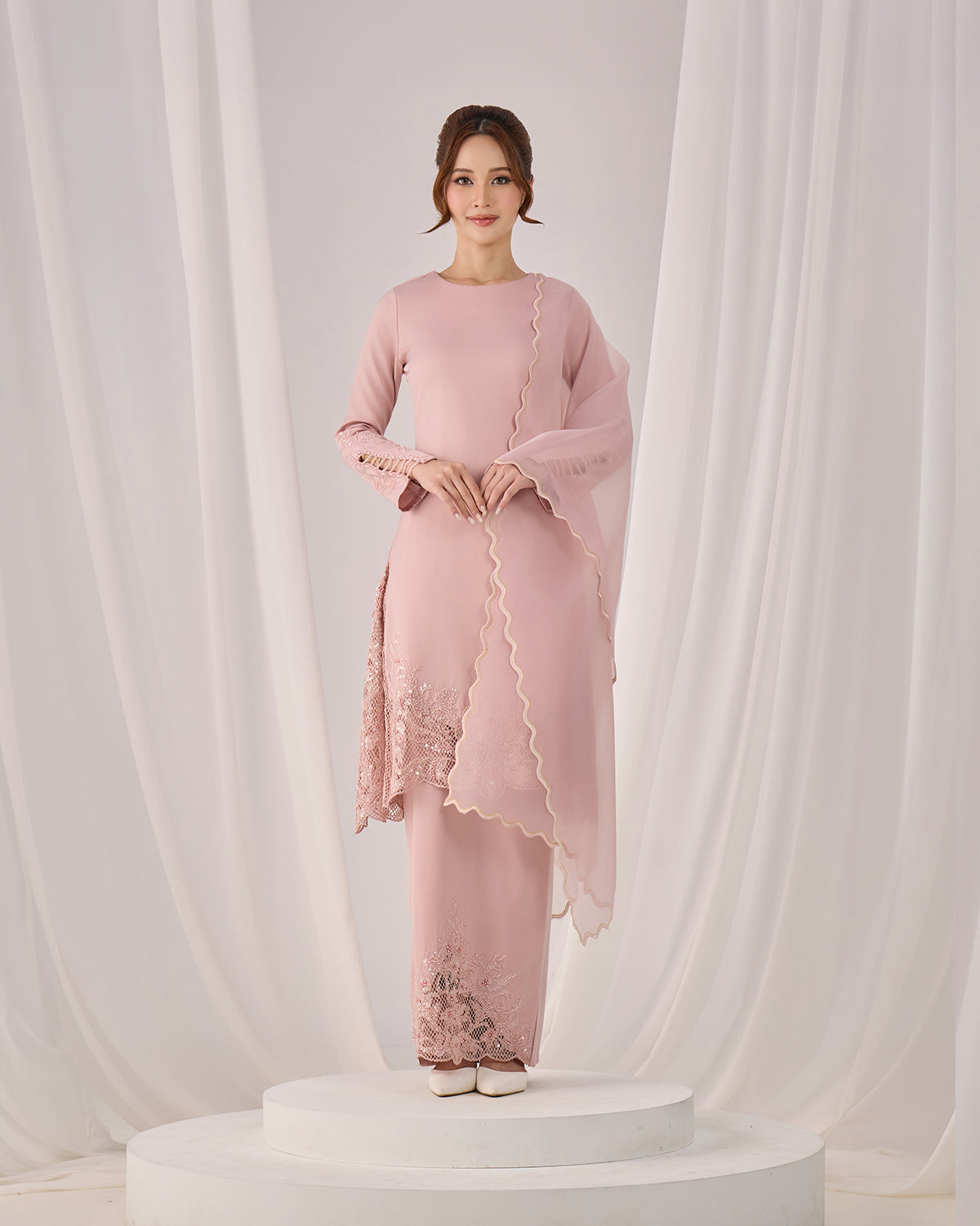 NEA SELENDANG (DUSTY PINK)