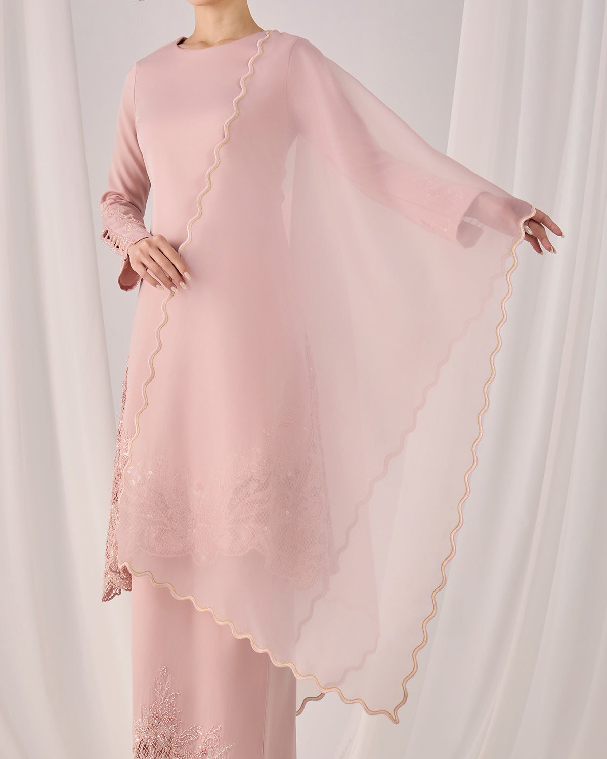 NEA SELENDANG (DUSTY PINK)