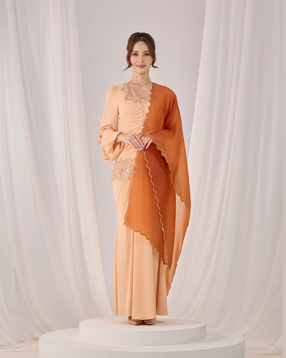 NEA SELENDANG (BURNT ORANGE)
