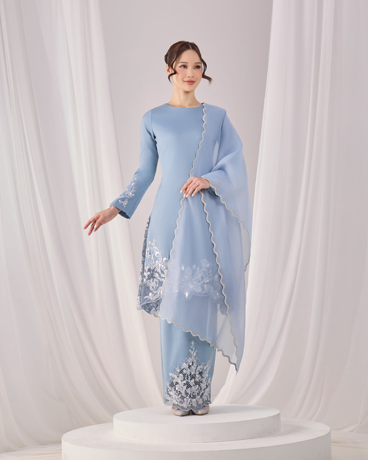NEA SELENDANG (ASH BLUE)
