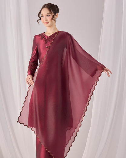 NEA SELENDANG (DARK BURGUNDY)