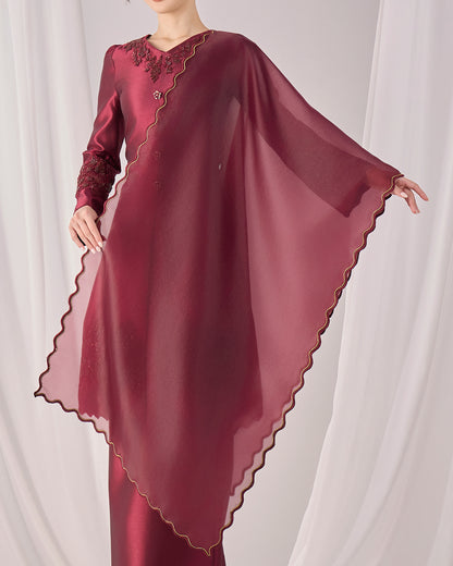 NEA SELENDANG (DARK BURGUNDY)