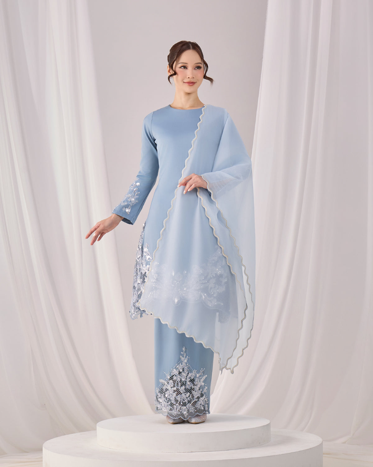 NEA SELENDANG (POWDER BLUE)