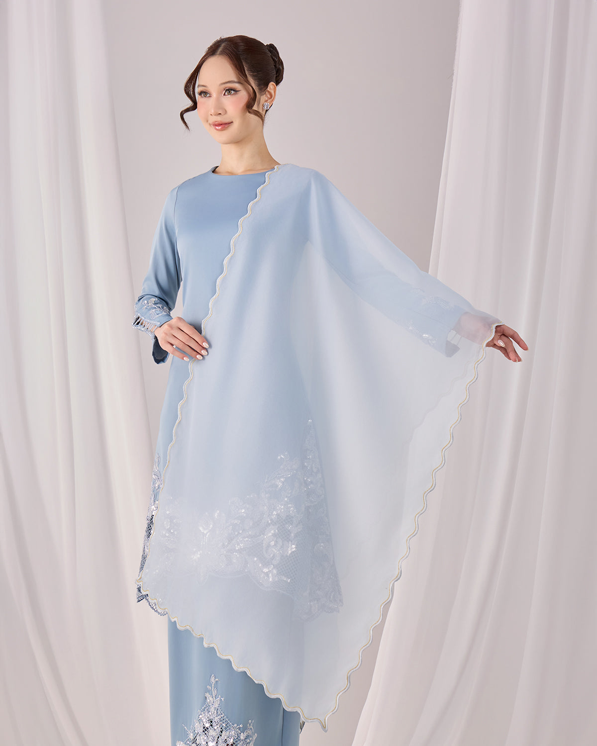 NEA SELENDANG (POWDER BLUE)