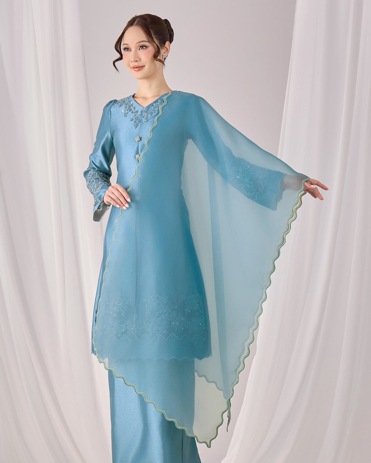 NEA SELENDANG (MISTY BLUE)