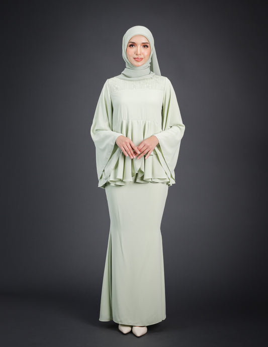 ARISSA DRESS (GREEN TEA)