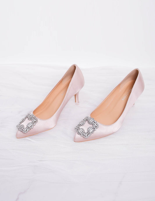 RABECCA HEELS (ROSE PINK)