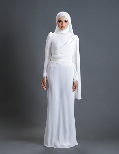 MINOR DEFECT BRYNDA DRESS (OFF WHITE)