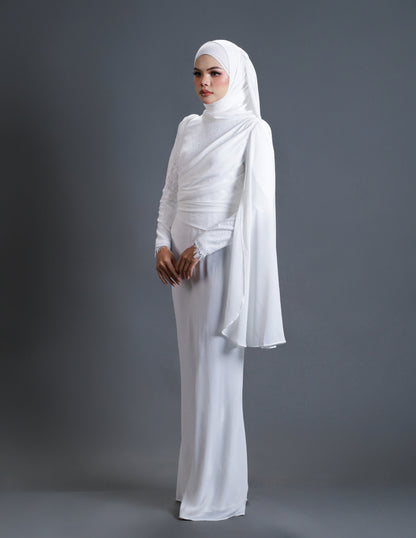 MINOR DEFECT BRYNDA DRESS (OFF WHITE)