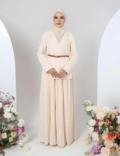 MINOR DEFECT AMORA SUIT DRESS (NUDE)