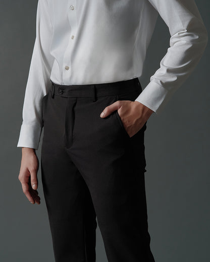THE MONROE SINGLE BREASTED SUIT (BLACK)