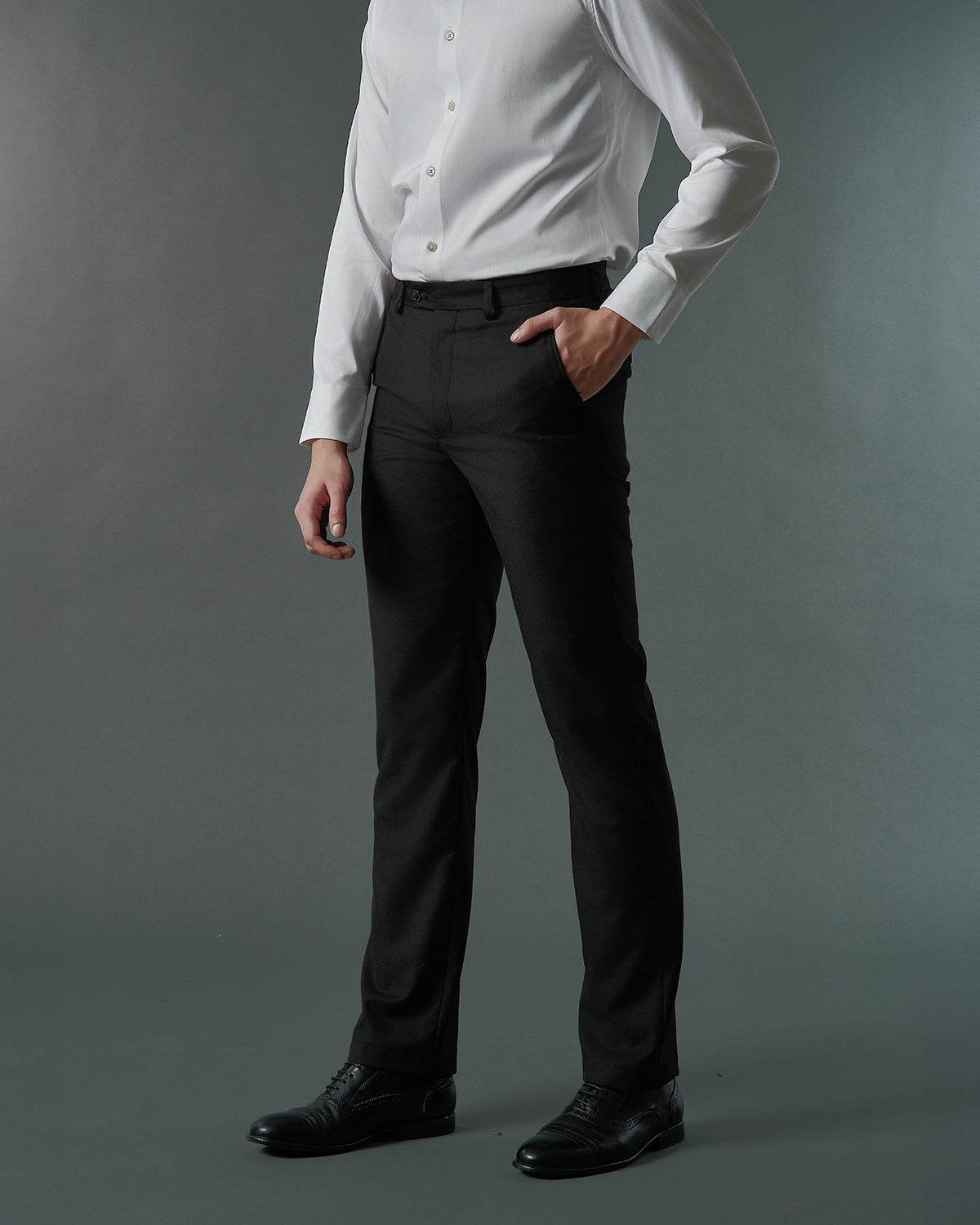 THE ASTOR DOUBLE BREASTED SUIT (BLACK)