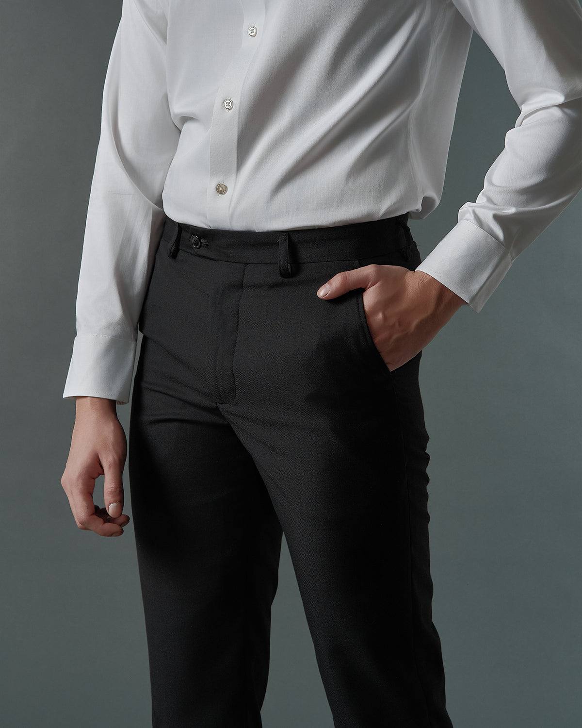 THE ASTOR DOUBLE BREASTED SUIT (BLACK)