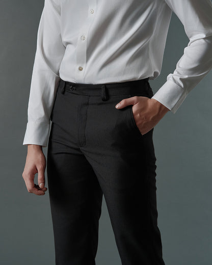 THE ASTOR DOUBLE BREASTED SUIT (BLACK)