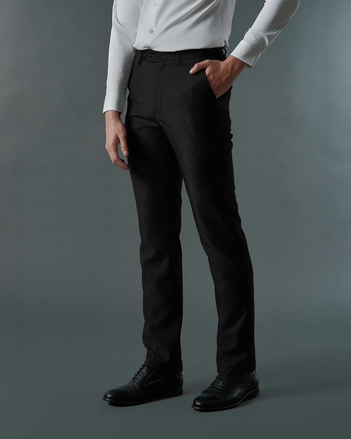 THE ARTHUR SINGLE BREASTED SUIT (BLACK)