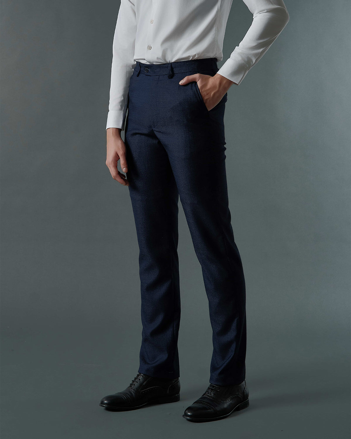 THE ARTHUR SINGLE BREASTED SUIT (NAVY BLUE)