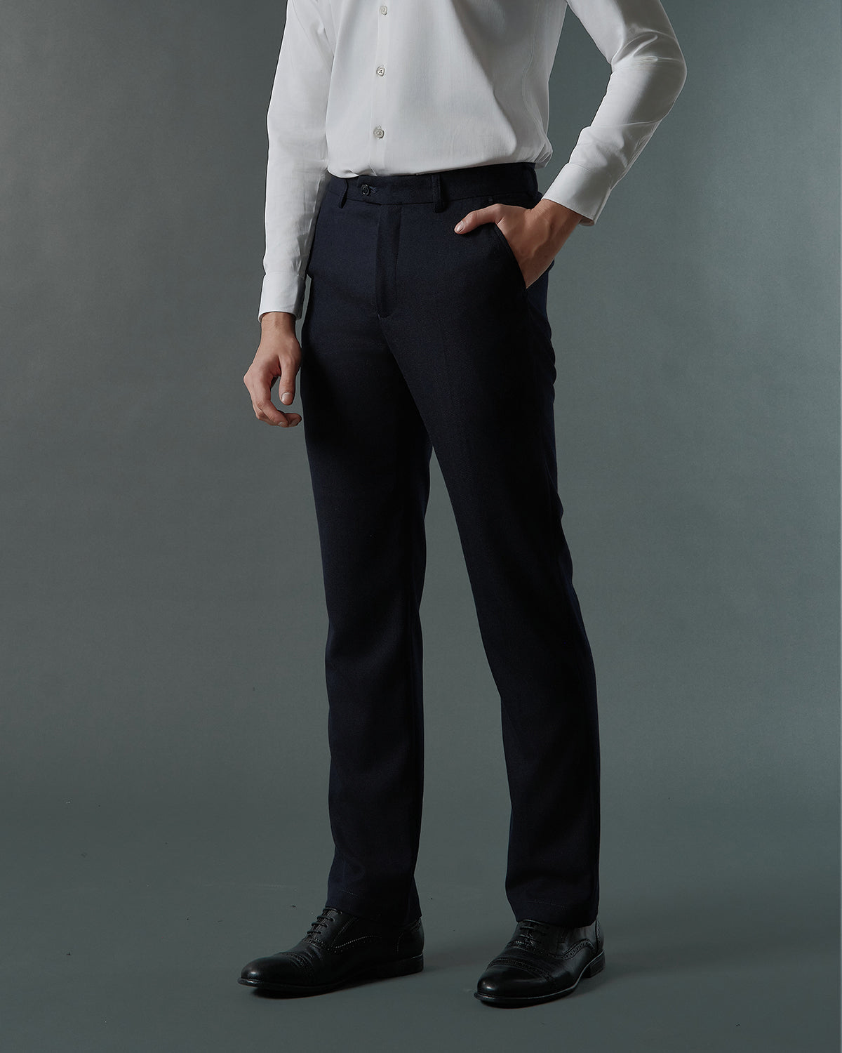 THE REGENT DOUBLE BREASTED SUIT (DARK BLUE)