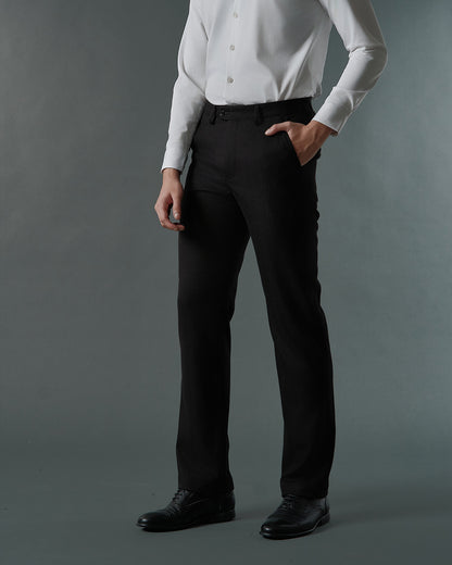 THE REGENT DOUBLE BREASTED SUIT (BLACK)