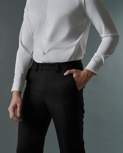 THE REGENT DOUBLE BREASTED SUIT (BLACK)