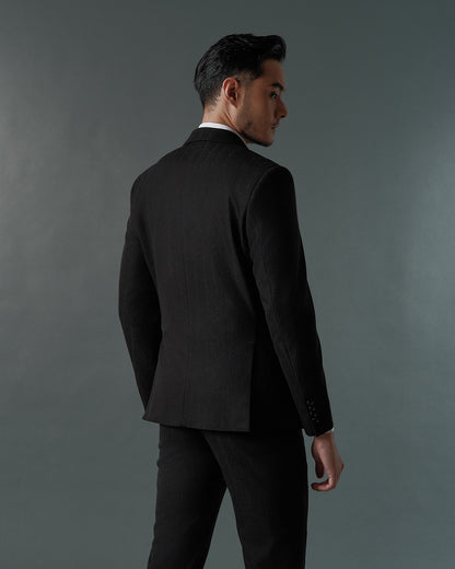 THE ALDEN SINGLE BREASTED SUIT (BLACK)