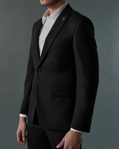 THE ALDEN SINGLE BREASTED SUIT (BLACK)