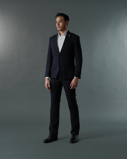 THE ALDEN SINGLE BREASTED SUIT (DARK BLUE)