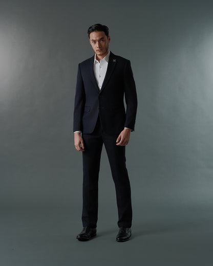 THE ALDEN SINGLE BREASTED SUIT (DARK BLUE)