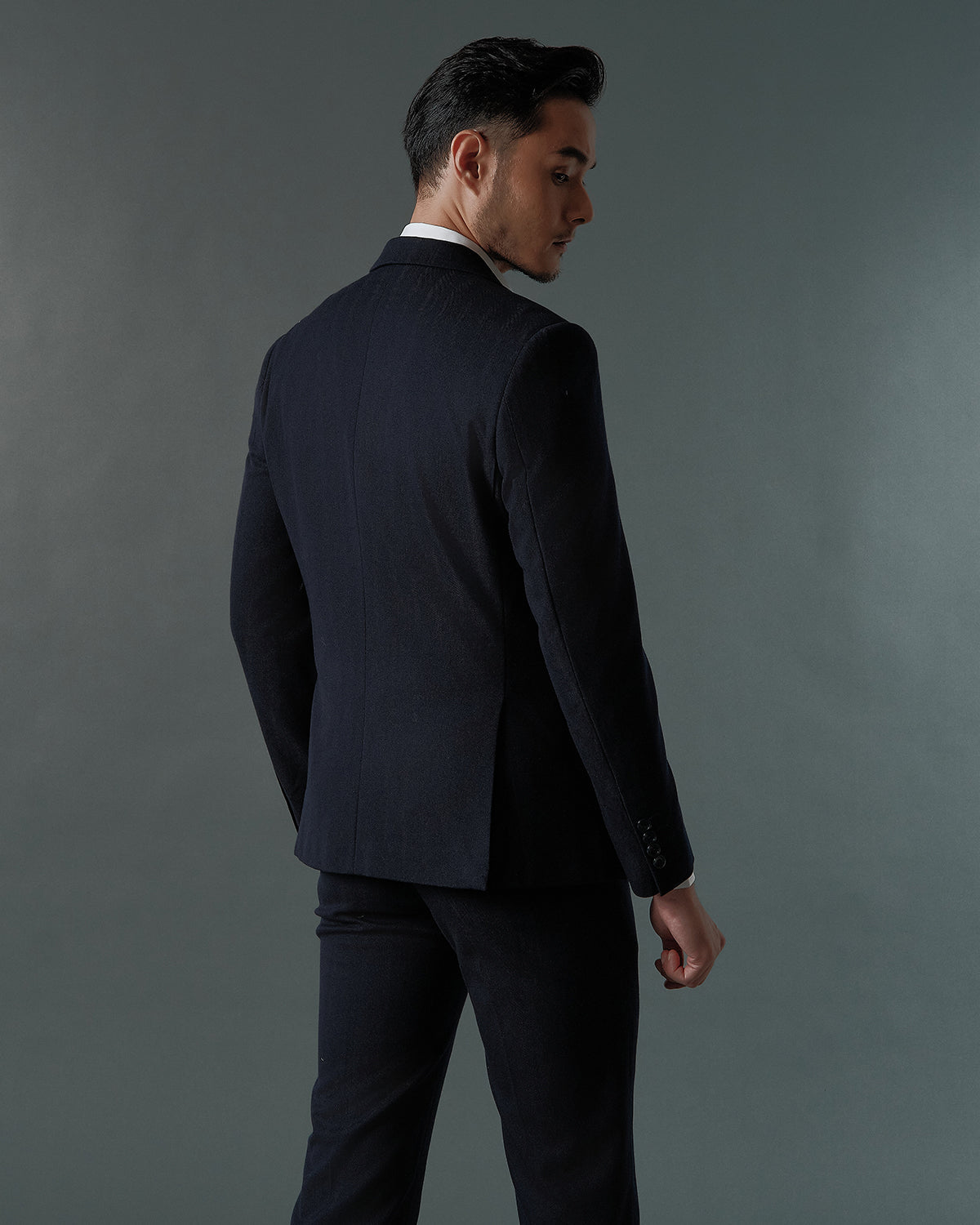 THE ALDEN SINGLE BREASTED SUIT (DARK BLUE)
