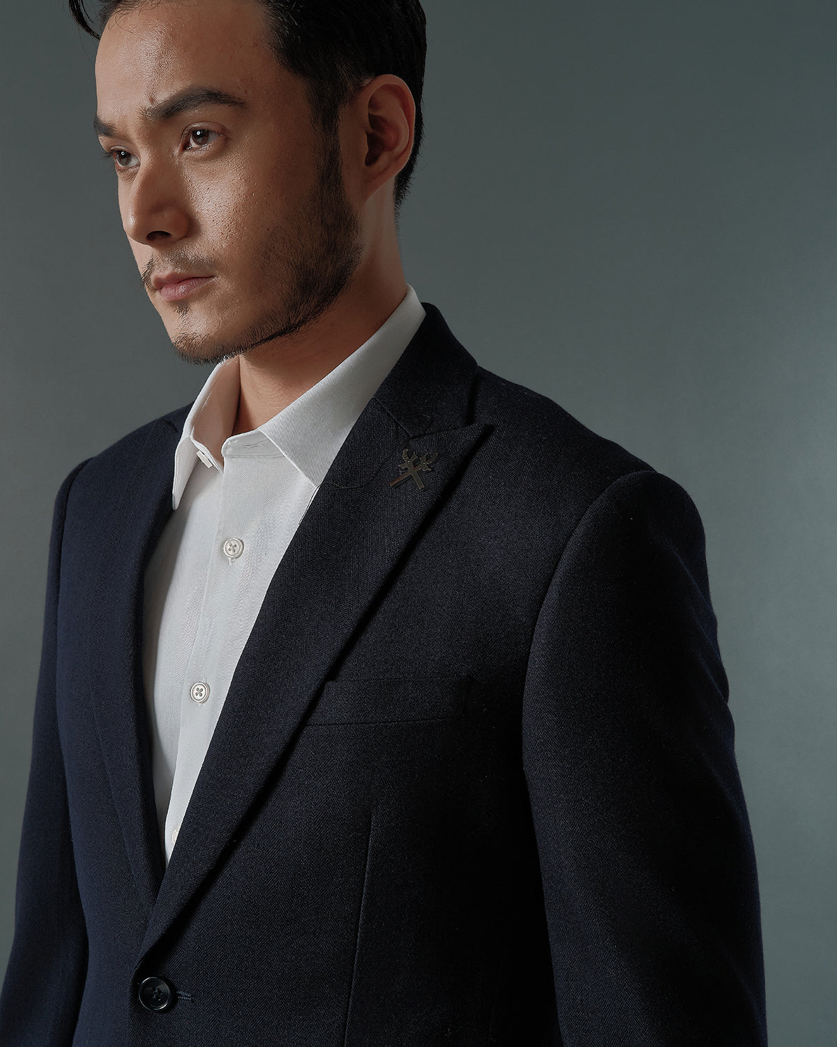 THE ALDEN SINGLE BREASTED SUIT (DARK BLUE)