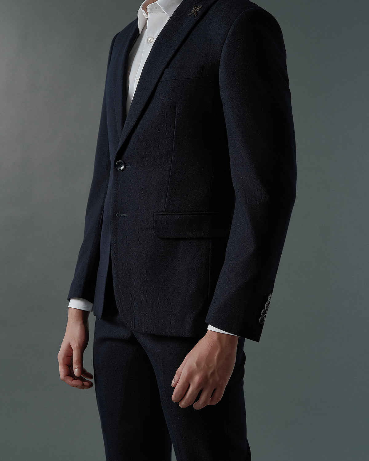 THE ALDEN SINGLE BREASTED SUIT (DARK BLUE)