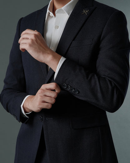 THE ALDEN SINGLE BREASTED SUIT (DARK BLUE)