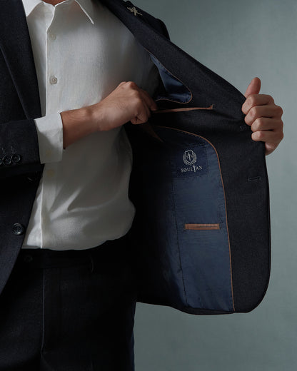 THE ALDEN SINGLE BREASTED SUIT (DARK BLUE)
