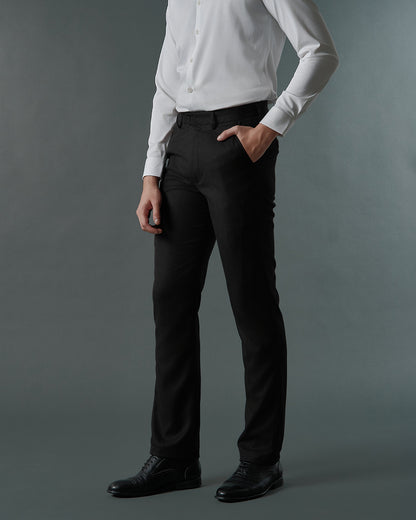 THE SAVILE SINGLE BREASTED SUIT (BLACK)
