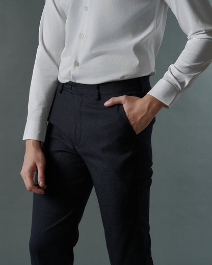 THE SAVILE SINGLE BREASTED SUIT (DARK BLUE)