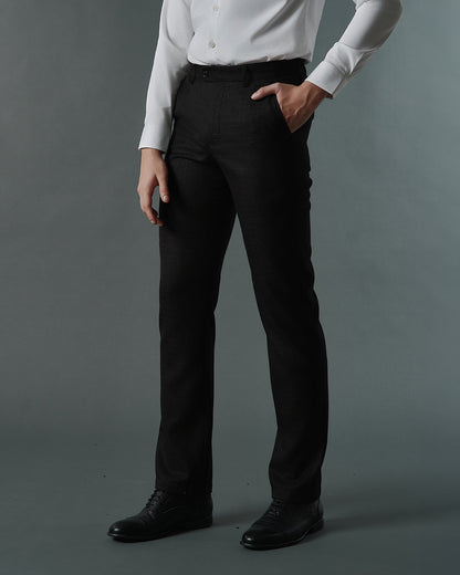 THE WINDSOR DOUBLE BREASTED SUIT (BLACK)